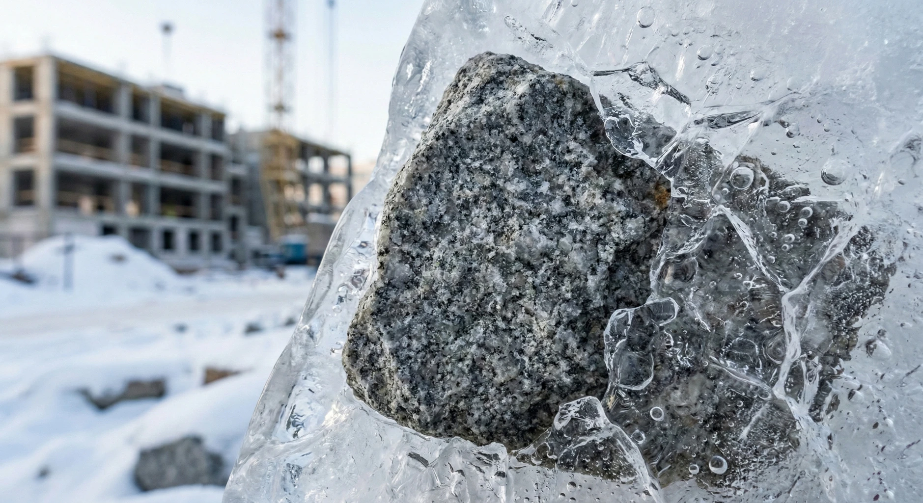 Морозостойкость щебня (F300, F400): что это значит и почему это важно для климата РФ