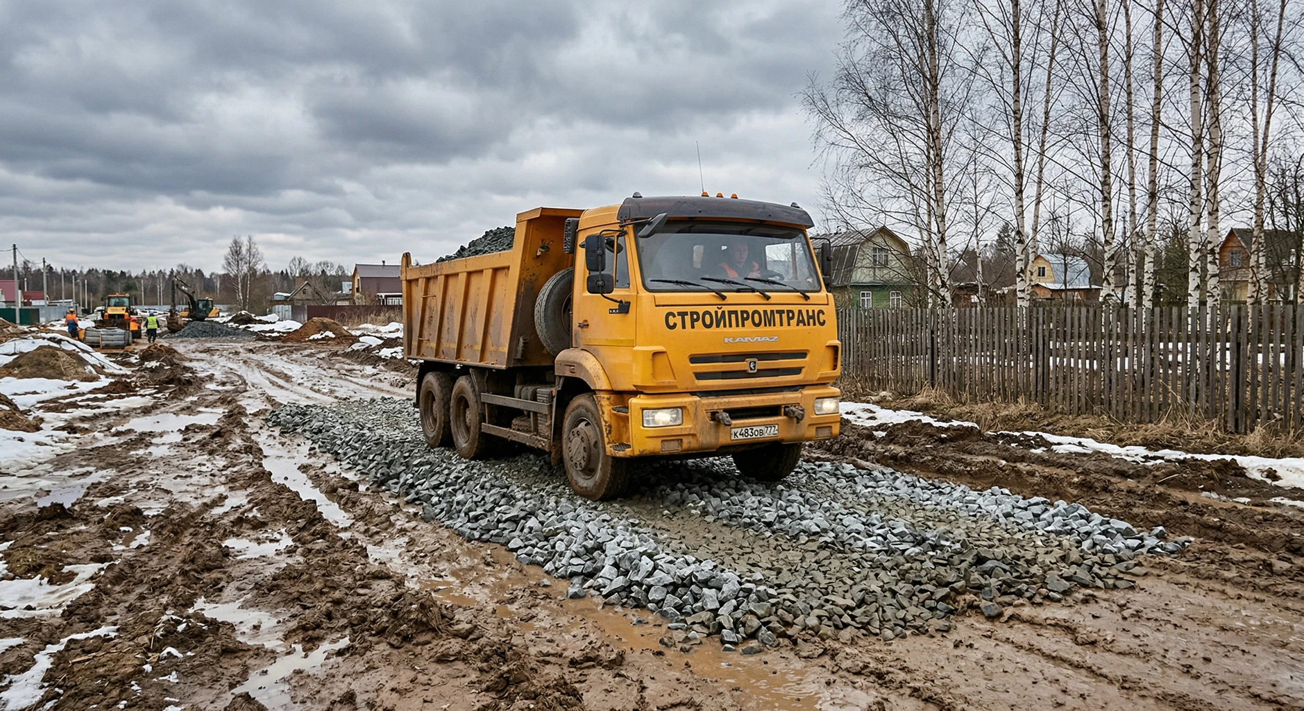 Весенняя распутица: как быстро и недорого укрепить подъездные пути к участку