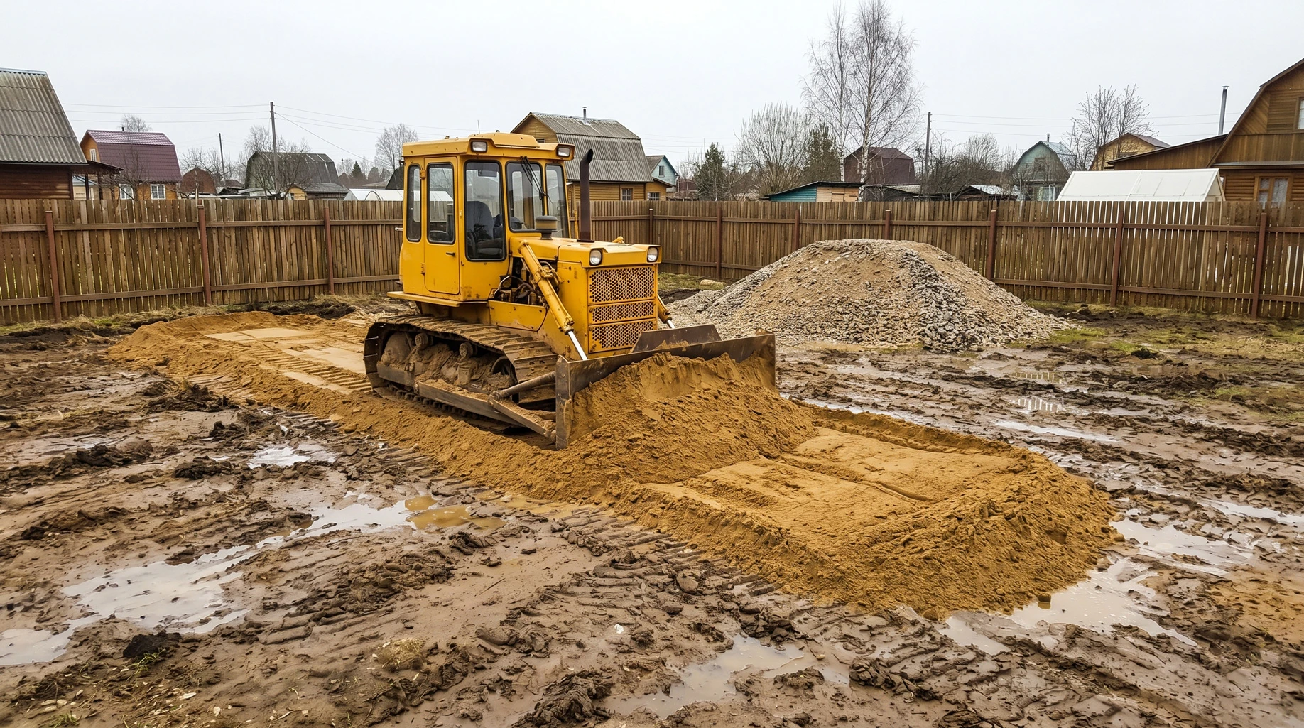 Поднятие и выравнивание участка: чем отсыпать дешевле и надежнее