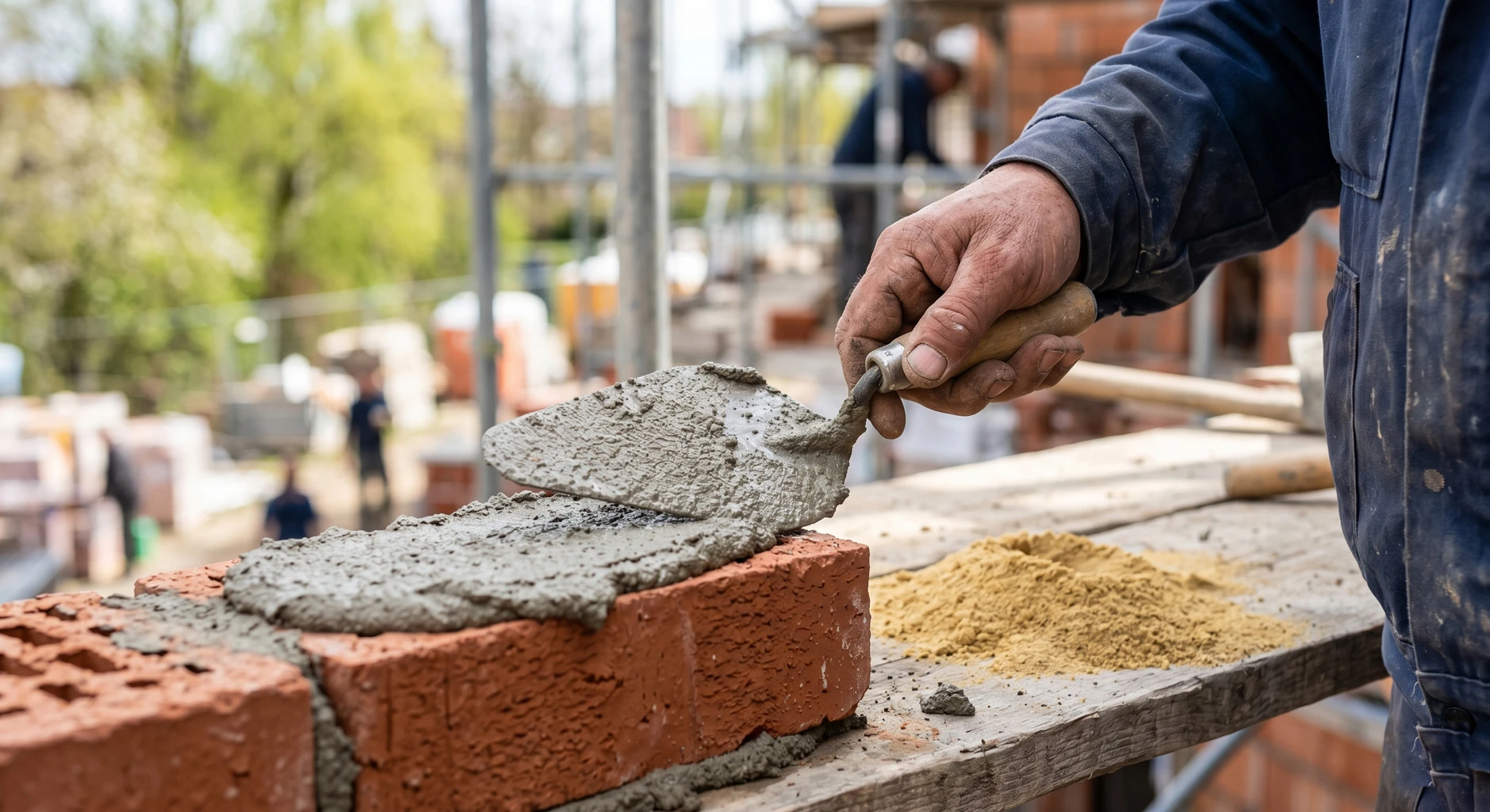 Песок для кладки кирпича и блоков: секреты пластичного раствора